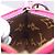 LOUIS VUITTON Monogram Neverfull Inside Out MM Pouch Pouch Pink LV Auth 206301V Rosa Monograma - vista 19