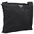 Borsa a Tracolla PRADA Nylon Black Silver Auth 205200 Nero Argento