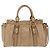 Bolso de mano Miu Miu de cuero 2way Beige Gold Auth 167736M Dorado - vista 13