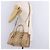Bolso de mano Miu Miu de cuero 2way Beige Gold Auth 167736M Dorado - vista 30