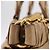 Bolso de mano Miu Miu de cuero 2way Beige Gold Auth 167736M Dorado - vista 5