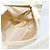 Bolsa de mão pochette PRADA Nylon Beige Silver Auth 206468A Prata Bege - vista 19