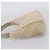 Bolsa de mão pochette PRADA Nylon Beige Silver Auth 206468A Prata Bege - vista 3