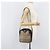 Borsa a tracolla Burberrys Nova Check Canvas Beige Gold Auth 205374 D'oro - vista 24