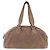 Borsa a tracolla CHANEL Lamb Skin Brown Gold CC Auth am12766A Marrone D'oro - vista 13