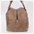 Borsa a tracolla CHANEL Lamb Skin Brown Gold CC Auth am12766A Marrone D'oro - vista 3