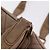 Borsa a tracolla CHANEL Lamb Skin Brown Gold CC Auth am12766A Marrone D'oro - vista 8