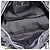 Bolso de mano fruncido PRADA Nylon 2way Negro Oro Auth BA16051A Dorado - vista 11
