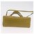 Borsa Salvatore Ferragamo in pelle goffrata coccodrillo 2way Verde Oro Auth 206415 - vista 8