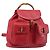 Zaino GUCCI Bamboo in pelle rosso e oro 003 2058 0016 Auth ep16261 D'oro