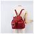 Zaino GUCCI Bamboo in pelle rosso e oro 003 2058 0016 Auth ep16261 D'oro - vista 29