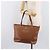 Borsa Tote Vivienne Westwood Pelle Marrone Argento Auth 207699A - vista 24