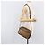 Borsa a tracolla FENDI Zucchino Canvas PVC Beige Auth 205232 - vista 24