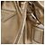 Tote Sac Cabas PRADA en Cuir Or Argent Auth 207552A Argenté Doré - vue 22