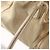 Tote Sac Cabas PRADA en Cuir Or Argent Auth 207552A Argenté Doré - vue 23