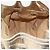 Tote Sac Cabas PRADA en Cuir Or Argent Auth 207552A Argenté Doré - vue 26
