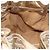 Tote Sac Cabas PRADA en Cuir Or Argent Auth 207552A Argenté Doré - vue 27