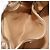 Tote Sac Cabas PRADA en Cuir Or Argent Auth 207552A Argenté Doré - vue 30