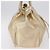 Tote Sac Cabas PRADA en Cuir Or Argent Auth 207552A Argenté Doré - vue 6