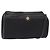 Borsa a tracolla Christian Dior Trotter Canvas Nera e Oro Auth ka6527A Nero
