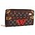 LOUIS VUITTON Damier Ebene Transformed Zippy Long Wallet M63490 LV Auth 206899M