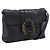 Bulgari Borsa a tracolla BVLGARI Chandra in pelle nera e oro autentica am12731V Nero D'oro