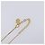 Collana Christian Dior metallo Gold Auth 205475 D'oro - vista 8
