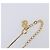 Collana Christian Dior metallo Gold Auth 205475 D'oro - vista 9