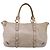 Borsa a mano Miu Miu in pelle beige tono oro Auth 167653 - vista 13