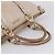 Borsa a mano Miu Miu in pelle beige tono oro Auth 167653 - vista 6
