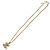 Collar CHANEL metal Gold CC Auth 205470M Dorado - vista 2