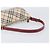 Borsa a mano BURBERRY Nova Check Blue Label Canvas Beige Silver Auth 205362V Argento - vista 7