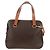 Céline CELINE Macadam Handtasche PVC 2way Braun Goldfarben Auth 207348V - Ansicht 2