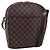 LOUIS VUITTON Damier Ebene Ipanema GM Shoulder Bag N51292 LV Auth ka6441A
