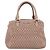 Bolsa de mão Miu Miu em couro 2way Beige Silver Auth 206656 Prata Bege - vista 13