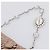 Bolsa de mão Miu Miu em couro 2way Beige Silver Auth 206656 Prata Bege - vista 15