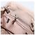 Bolsa de mão Miu Miu em couro 2way Beige Silver Auth 206656 Prata Bege - vista 24