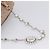 Bolsa de mão Miu Miu em couro 2way Beige Silver Auth 206656 Prata Bege - vista 9