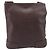 LOEWE Shoulder Bag Leather Brown Silver Auth 206761A Silvery - view 13