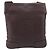 LOEWE Shoulder Bag Leather Brown Silver Auth 206761A Silvery - view 2