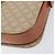 16 Céline Borsa a tracolla CELINE Macadam Canvas Horse Carriage PVC Beige Gold Auth 206923 D'oro - vista 14