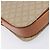16 Céline Borsa a tracolla CELINE Macadam Canvas Horse Carriage PVC Beige Gold Auth 206923 D'oro - vista 17