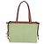 LOEWE Cushion Tote Bag Canvas Green Auth 202499A Grün - Ansicht 2