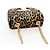 Céline Bolso de hombro con cadena CELINE Velor Beige Gold Auth LN061M Dorado - vista 6