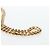 Céline Bolso de hombro con cadena CELINE Velor Beige Gold Auth LN061M Dorado - vista 8