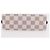LOUIS VUITTON Damier Azur Pochette Cosmetic PM Pouch N60024 LV Auth 206359V - vista 7