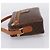 Céline Sac à épaule CELINE Macadam Canvas PVC Leather Brown Gold Auth 205454V Marron Doré - vue 3