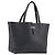 Borsa Salvatore Ferragamo Gancini in pelle nera e argento autentica 205429A Nero