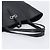 Borsa Salvatore Ferragamo Gancini in pelle nera e argento autentica 205429A Nero - vista 7