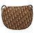 Christian Dior Trotter Canvas Shoulder Bag Beige Gold Auth ep16482 Golden - view 2